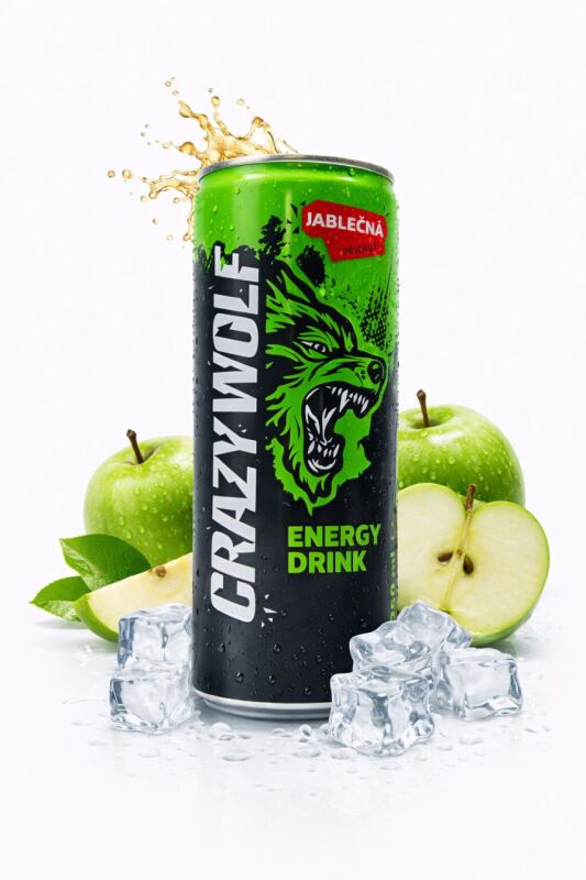 Crazy Wolf - Jablečná příchuť 250 ml
